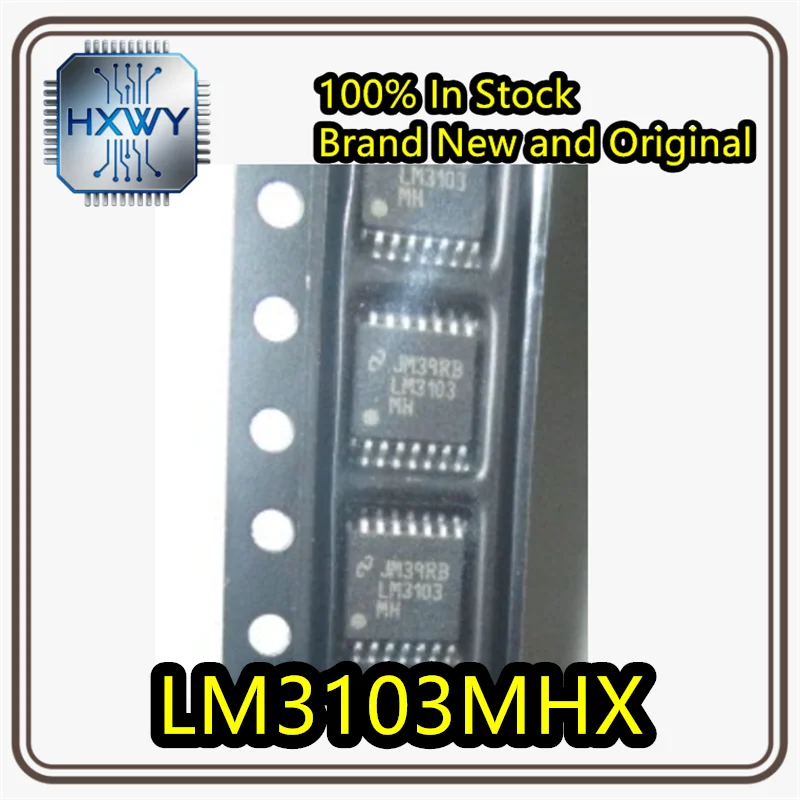 (1/5 piece) LM3103MHX LM3103MH HTSSOP16 Synchronous Rectifier Step-Down DC-DC Converter Brand New Original Stock Electronic