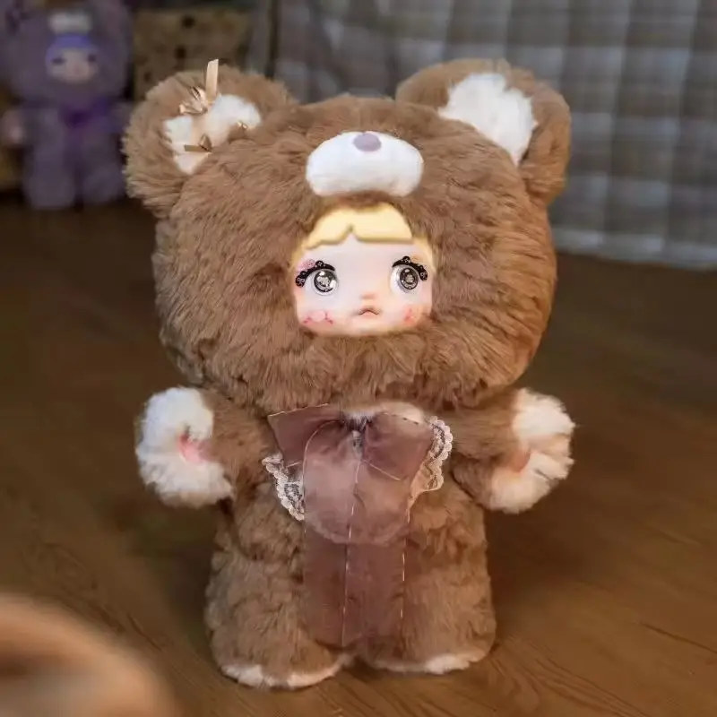 Nommi 400% Blind Box Nommi Goodnight Bear Series Vinyl Cute Doll Mystery Box Room Decoration Collection Christmas Kid Toy Gift