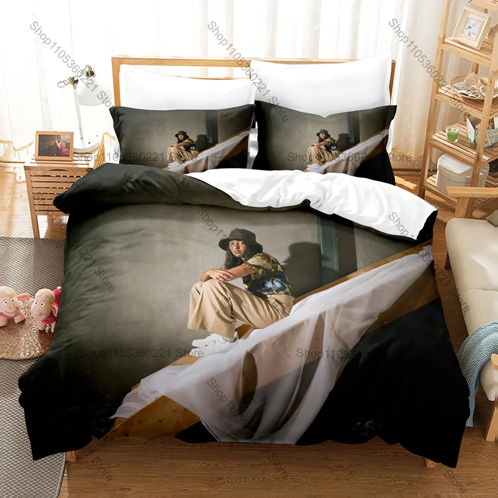 Hope Tala Bedding Set Duvet Cover + 2 Pillowcases Hope Handwritten Album Cover Indie Soul R&B Bedroom Decor