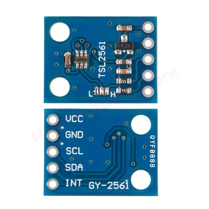 3PCS TSL2561 Luminosity Sensor Infrared Light Brightness Luminance Sensor Module