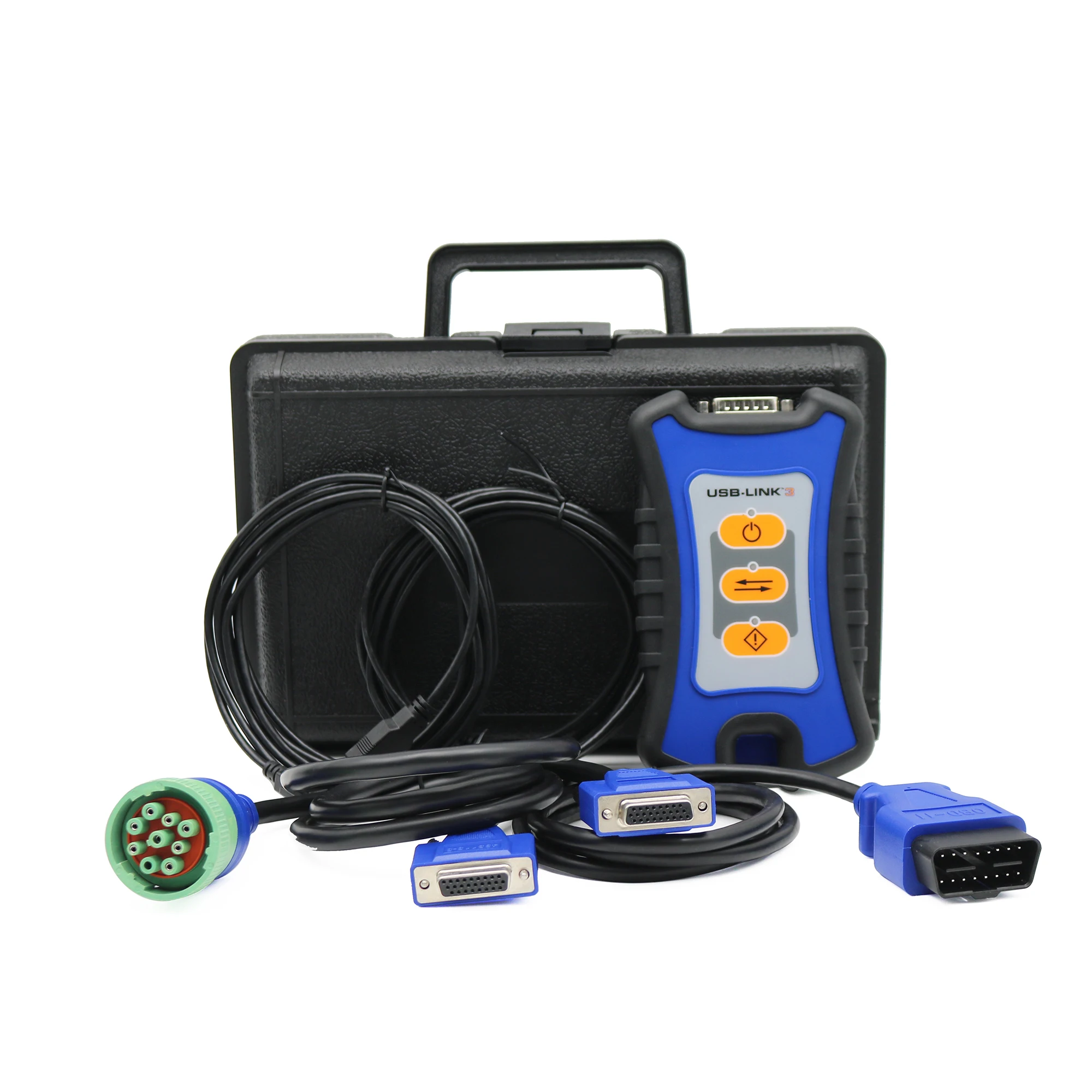 For NEXIQ 3 USB Link Latest Versions Truck Diagnostic Tool USB Bluetooth Diesel Truck Diagnostic OBD Troubleshooter Tool