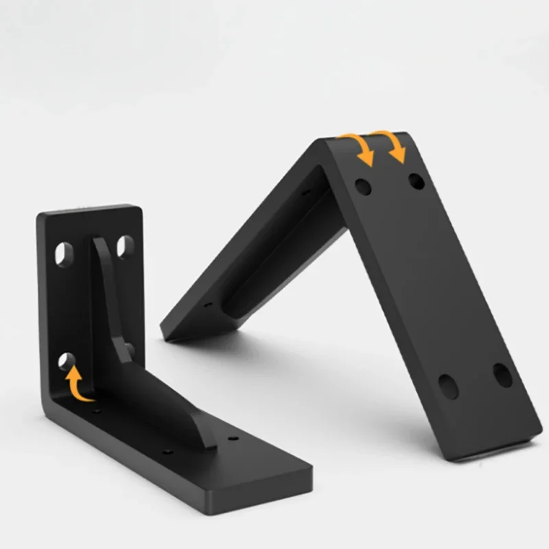 

Thickened L-Shaped Stainless Steel Corner Bracket Load-Bearing Bracket 90 Degree Heavy-Duty Suspended Partition Fixed Bracket