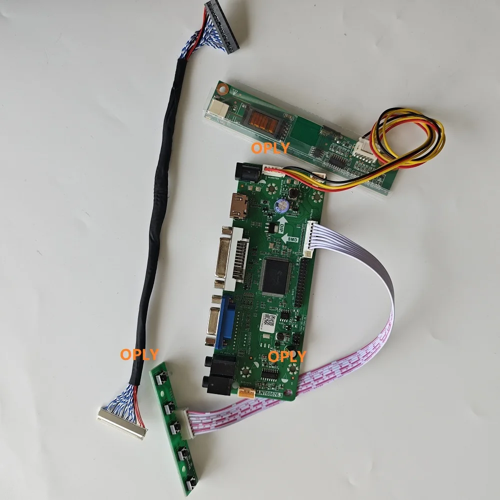 

Для 1280X800 15,4 "LTN154AT09 LTLTN154AT07 LTN154AT07-002/L01 ЖК-экран M.NT68676 комплект платы контроллера HDMI-совместимый VGA DVI