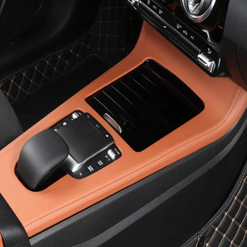 For Mercedes Benz GLA/GLB220/A200L Central Control Panel Decorative Sticker CLA/EQA/EQB Protective Film Interior