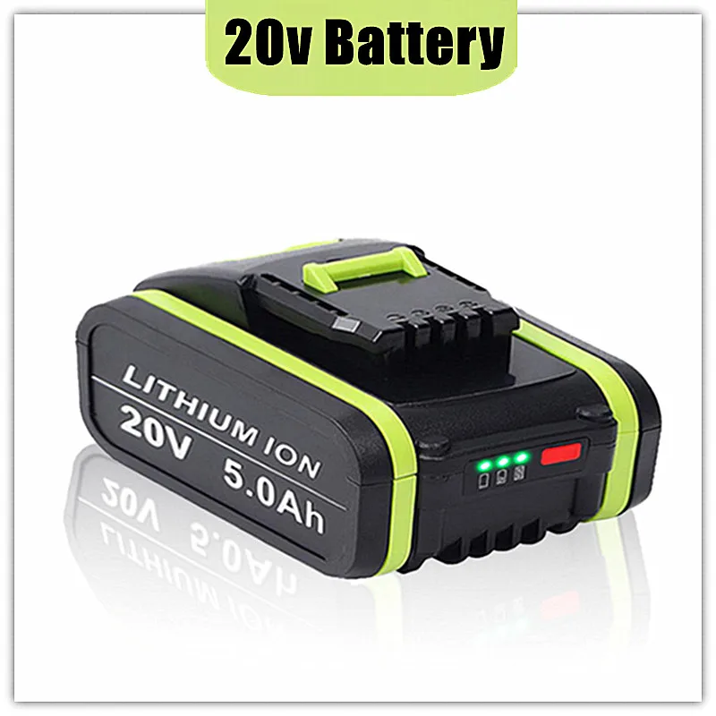 Ersetzen Worx 6.0 Ah 20V Lithium-Ionen Batterie WA3551 WA3553 WA3551 WA3556 WA3572 WA3641 WA3553.for AllPower Werkzeuge Von Worx