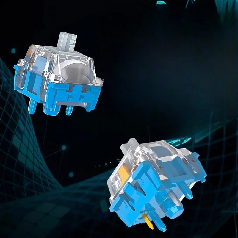 Kailh MX Viper Switch 40g Trigger Customized Linear Switch HIFI Translucent Gaming Mechanical Keyboard Accessories Switches Gift