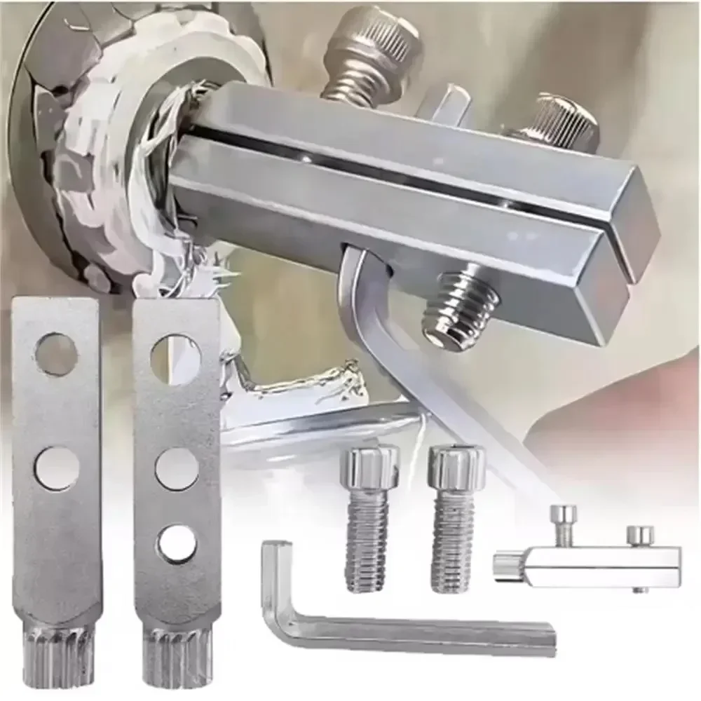 Professional Steel Broken Bolt Extractor, Water Tap Angle Valve Remover Tool for Damaged 4/6 Point Screws, Plumber Repair Kit