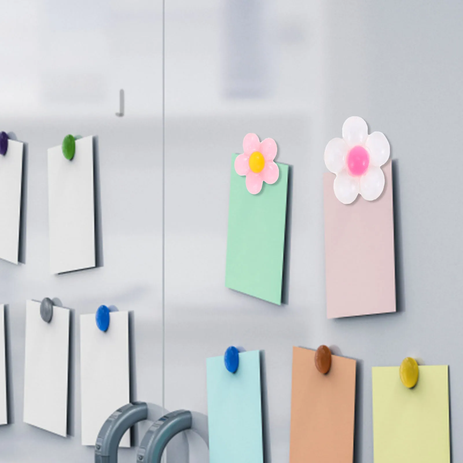 

Refrigerator Magnet Flowers and Leaves Decoration Stickers Magnets Decorative Cartoon