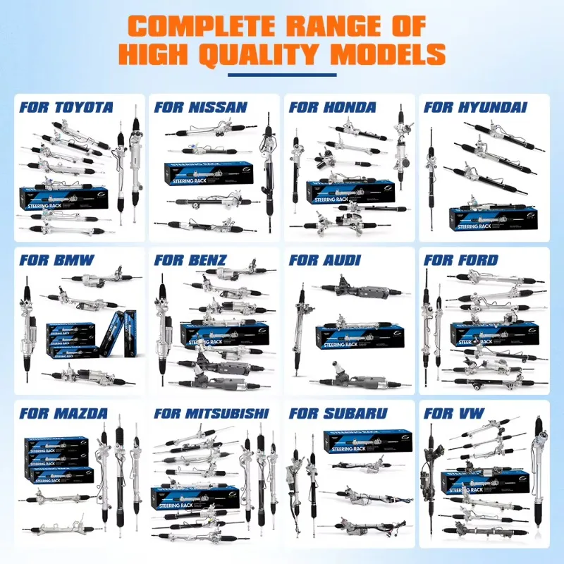 HighQuality Auto Power Steering Rack Assembly for NISSAN NP300 NAVARA D40 2016-2022 OE  490014KH0A 490015KE1A Steering Gear