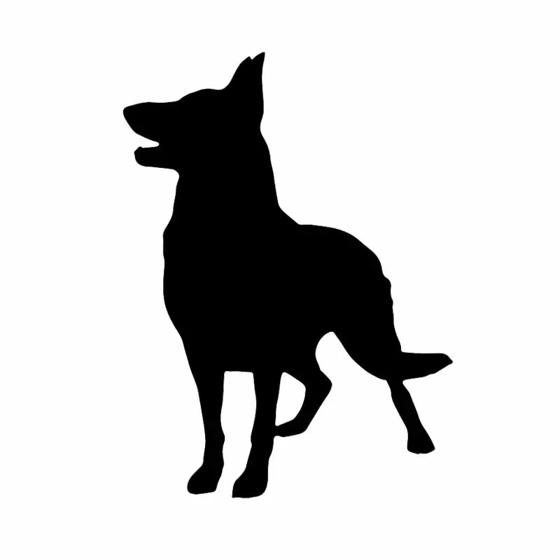 

Car Sticker German Shepherd Dog Cute Personality Sticker Waterproof and Sunscreen Cover Scratches PVC 15*11cm