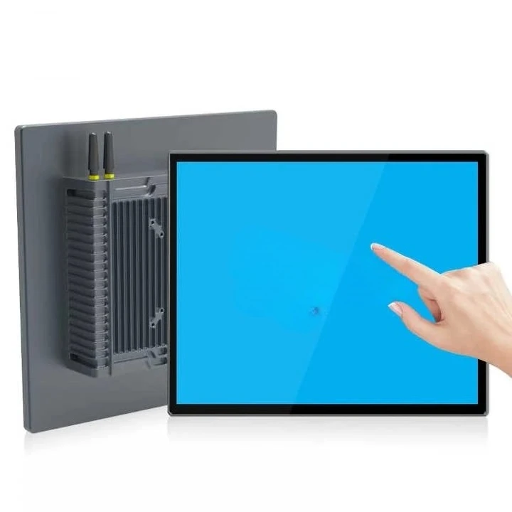 12/15/17/19 Inch 4:3 LCD Display Touch Panel Industrial Computer Embedded All-in-one PC LCD Panel Multi-touch For Kiosk