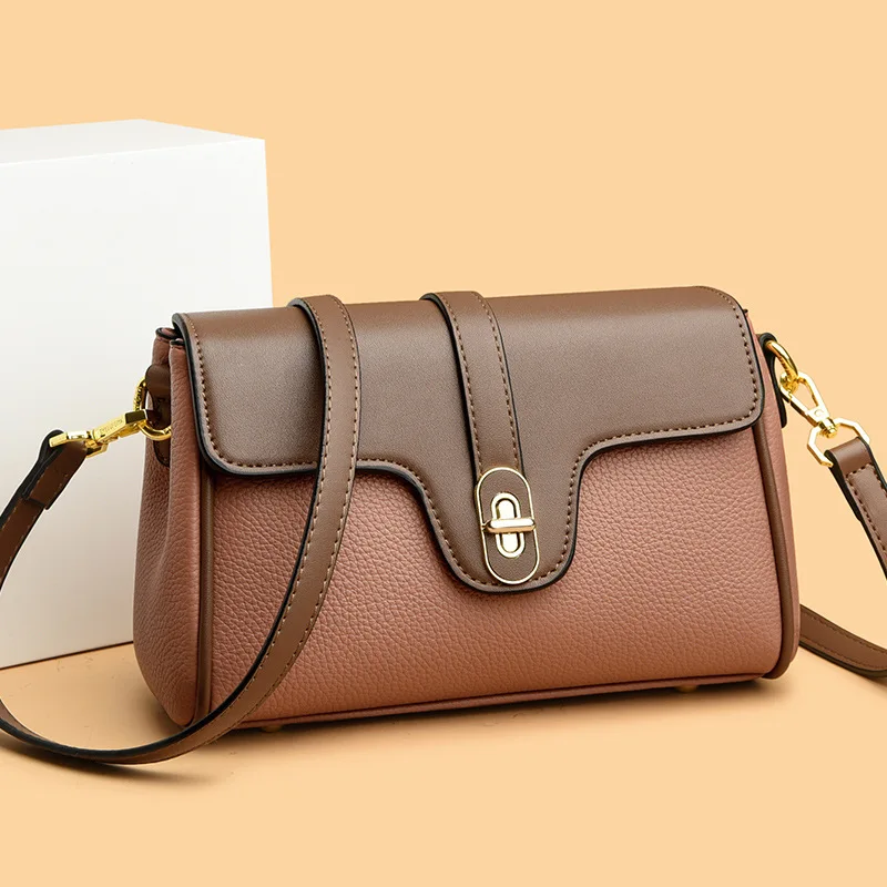 

Women Luxe Underarm Phone Crossbody Bag Designer Large Capacity Convertible Shoulder Purse Premium Pebbled Leather