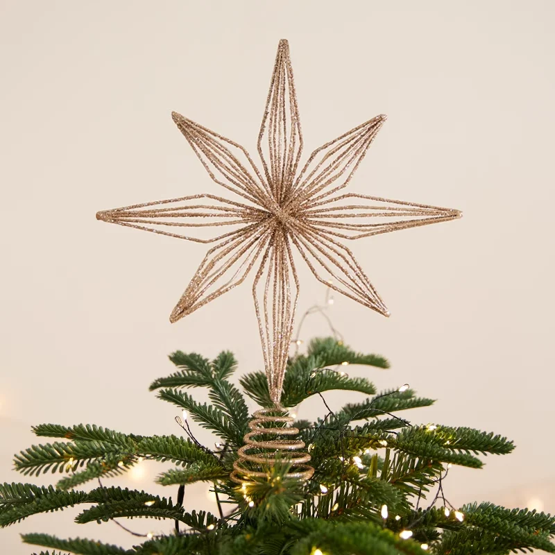 เครื่องประดับตกแต่งยอดต้นคริสต - Star Tree Topper บทวิจารณ์และราคา