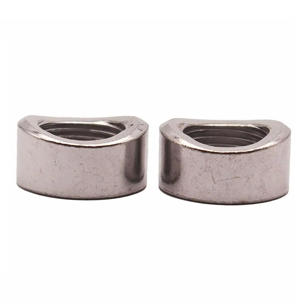 High Temperature O2 Oxygen Sensor Bung Nut Stainless Steel Pair M18 X 1.5mm for Car Exhaust Accessories