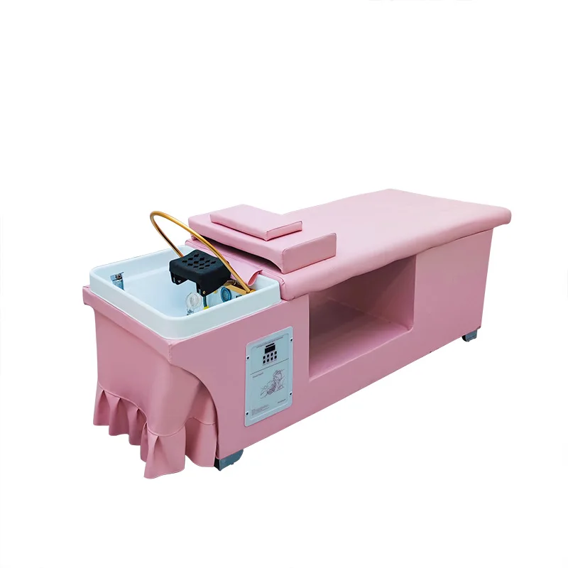 LH shampoo bed barber shop special intelligent constant temperature water circulation fumigation shampoo bed