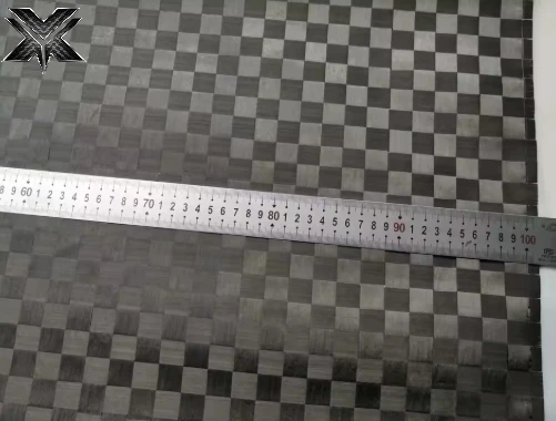 

12K 100gsm 16mm*16mm Stretch Carbon Fiber Doek Real Carbon Fiber Stof 40 Inch 1m Width 1m Length Roll Not to Be Cut