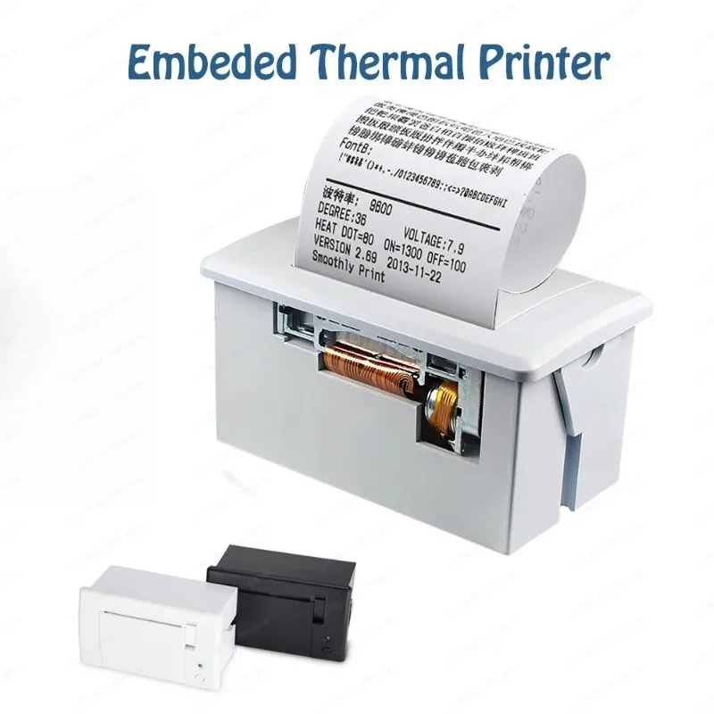 

5820 embedded micro thermal printer module single chip microcomputer 58MM bill medical receipt machine built-in