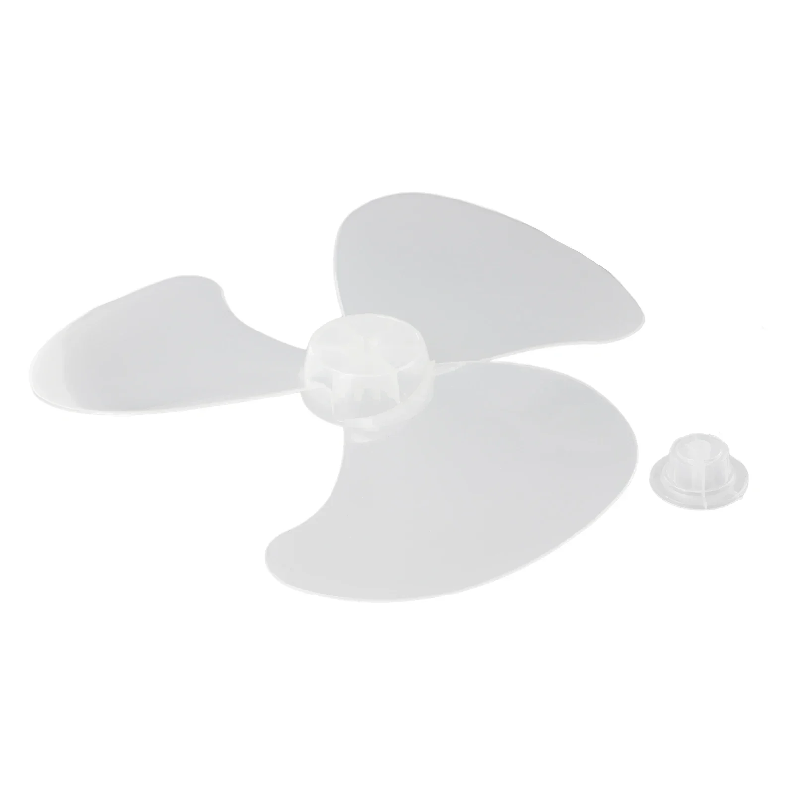 12/16Inch Household Plastic Fan Blade 3Leaves With Nut Cover For Standing Pedestal Fan Table FannerAccessories