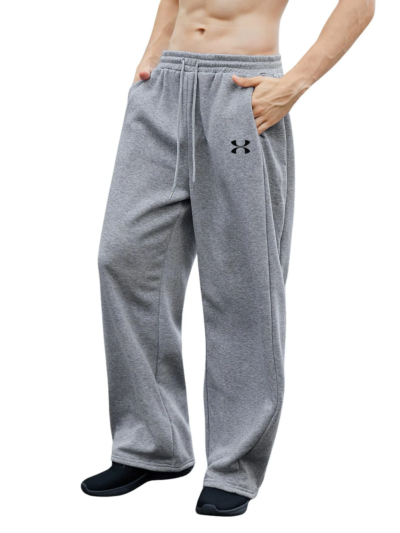 

Мужские весенне-осенние спортивные штаны с принтом, повседневные тренировочные брюки, модные спортивные штаны высокого качества для фитнеса, S-3XL