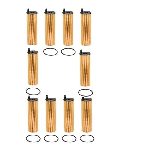 10 Uds filtro de aceite para mercedes-benz C180d c220d E300D E220D S350D S400D W213 Clase GLC GLE GLS A6541801100 6541801100 HU6020Z