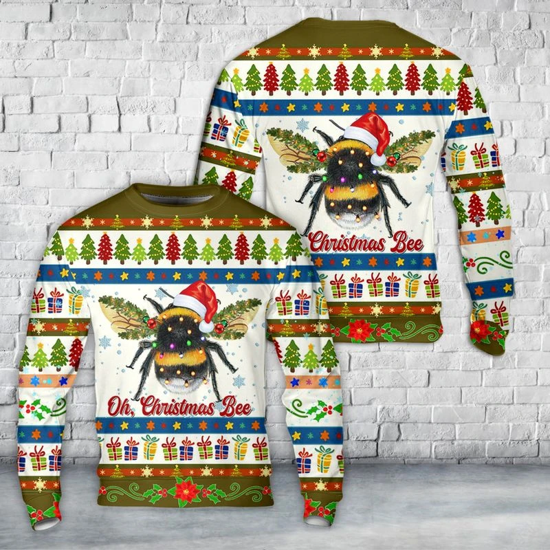 Christmas Ugly Graphic Sweatshirts For Men Clothes Fashion Design 3D Print Boy Pullovers Women Long Sleeve Y2k Tops Sweater