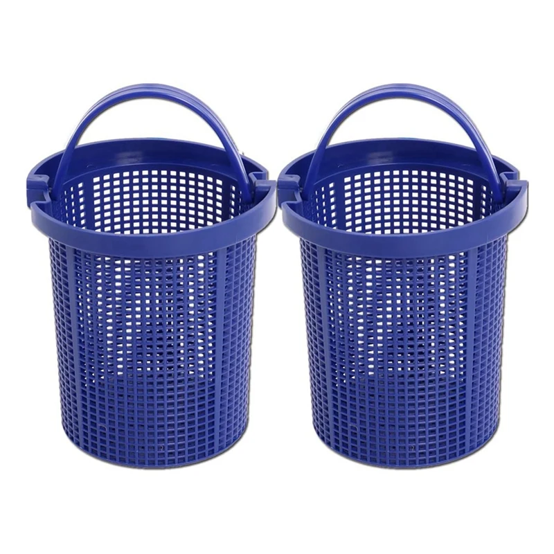 

2 Pack Pool Strainer Basket Parts Accessories For Dura-Glass II,Maxi-Glass II,Dyna-Glas Max Pro, Pool Skimmer Strainer Baskets