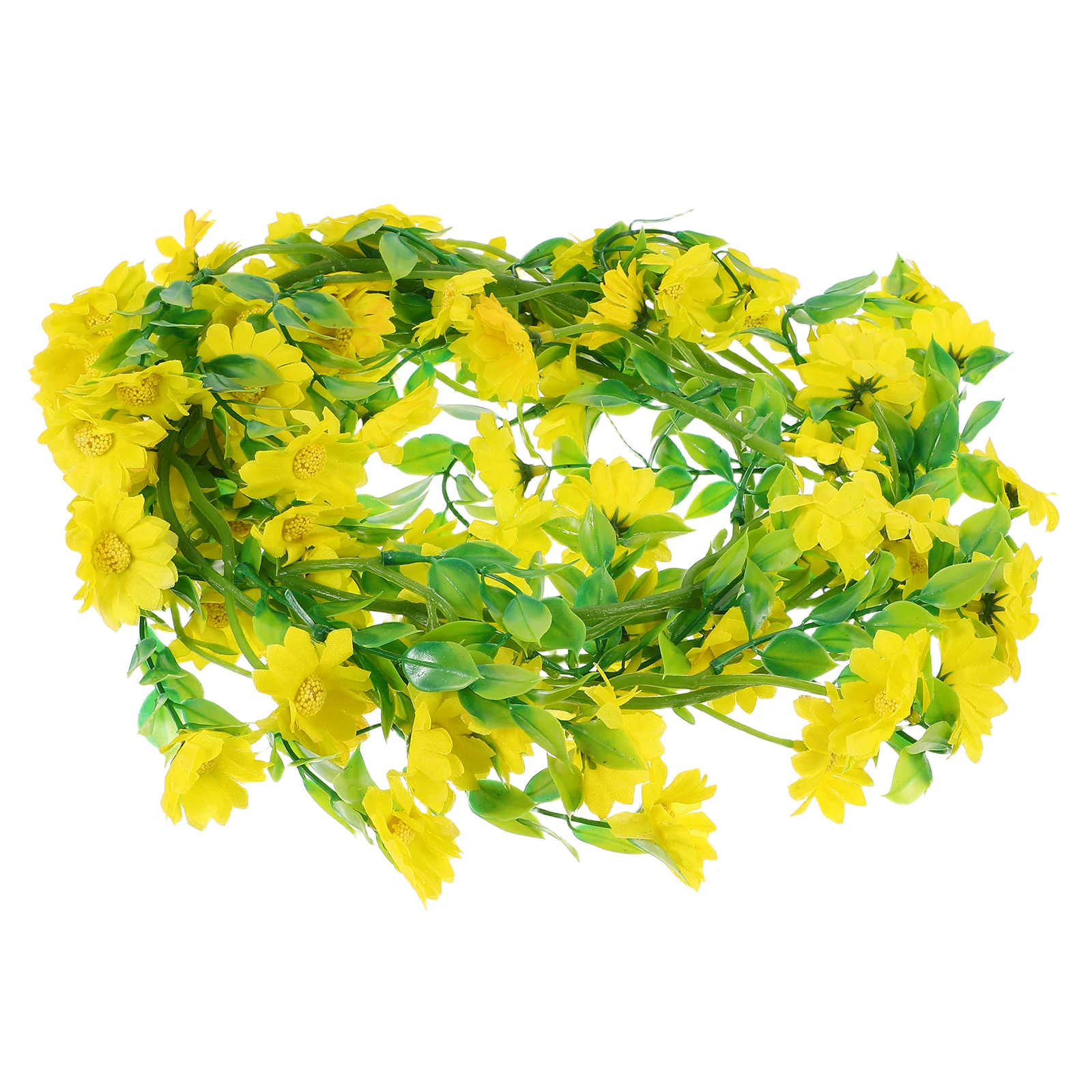 

Simulated Sunflower Vine Artificial Daisy Spring Flowers Garland Home Balcony Garden Decoration Outdoor Plants