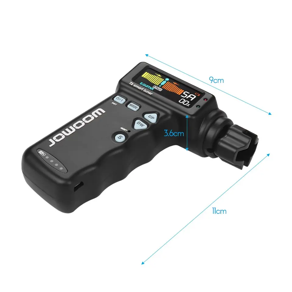 JOWOOM T2 Multifunctional Smart Guitar Tuner Tool Peg String