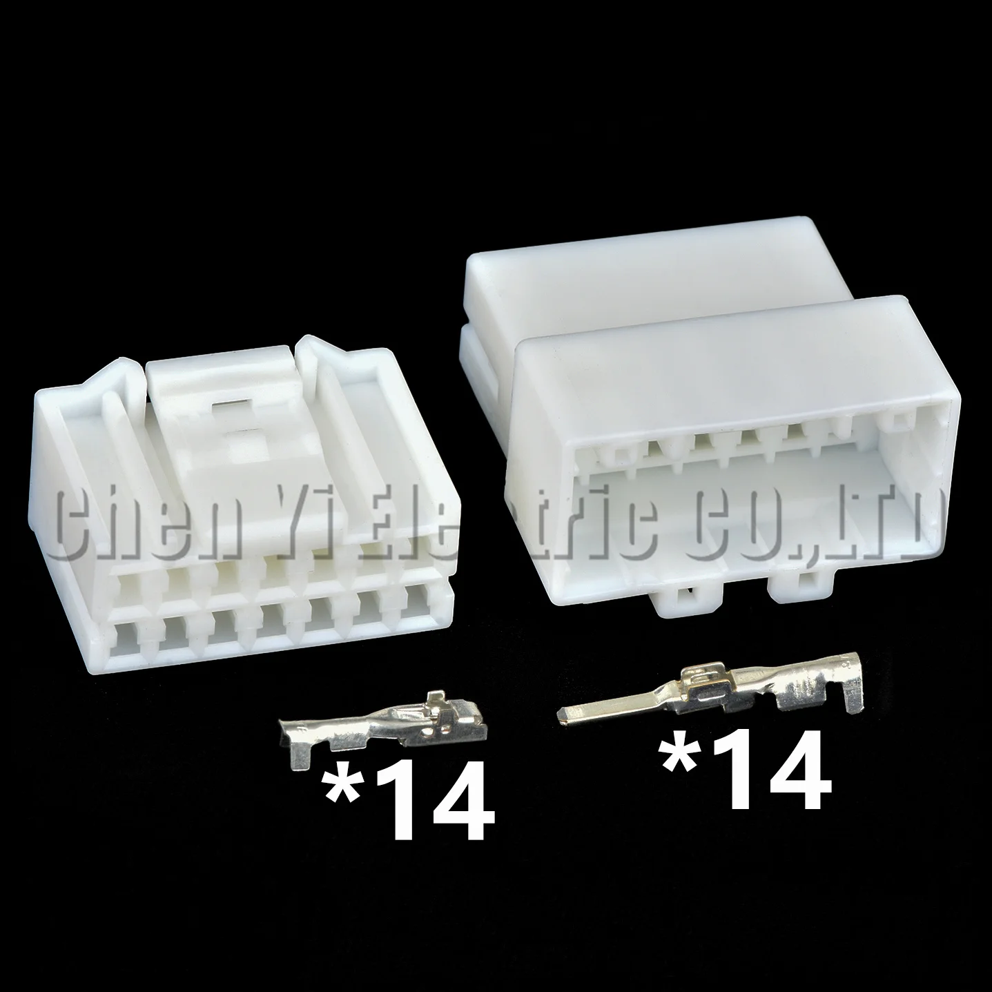 14 Pin auto Waterproof Connector Car audio radio harness Plug 936209-1 936199-1