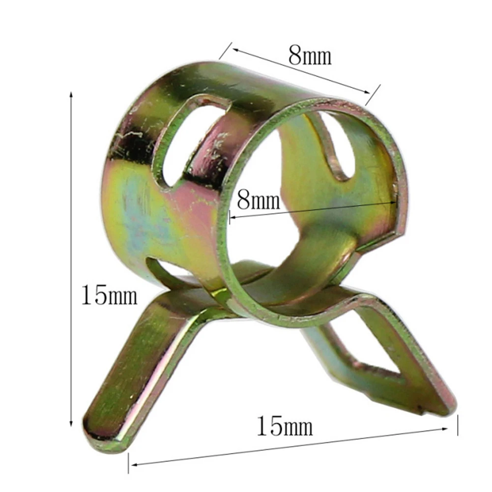 مجموعة فلتر وقود الدراجة النارية للدراجة الترابية ATV Kart المحرك الصغير تتضمن أنابيب الزيت والمشابك التوافق العالي #5