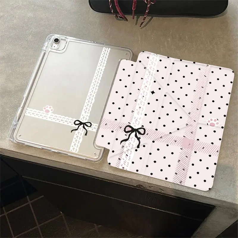 3+Y Fold Clear Acrylic Shell For OnePlus PAD2 12.1 OPPO PAD Air 5 12.1 OPPO PAD Air2 11.4 OPPO PAD 2/3 11.6 PAD5/6 12.1