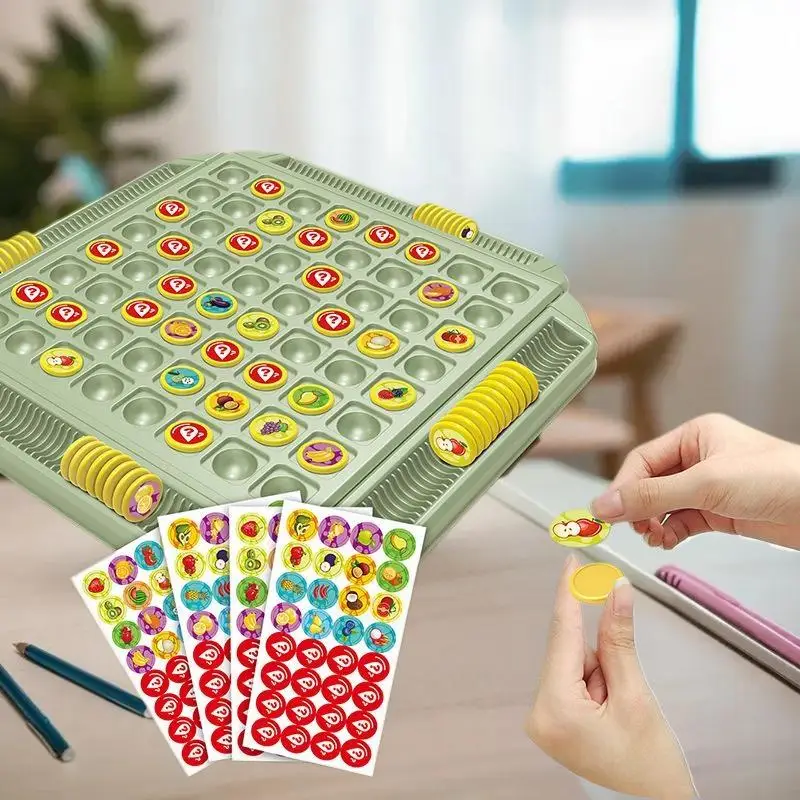

Boost Logical Skills with Set of Cognitive Chess Games and Fruit Flipping Toys