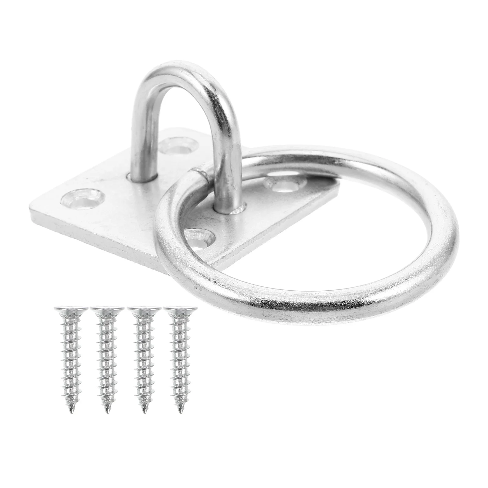 

Heavy Duty Horse Tie Ring Adjustable Anti Slip Steel Ring for Stable Barn Trailer Cross Tying Horse Tack Accessories