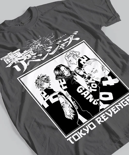 T-shirt for Anime Tokyo Revengers Equipo Thousand Winters