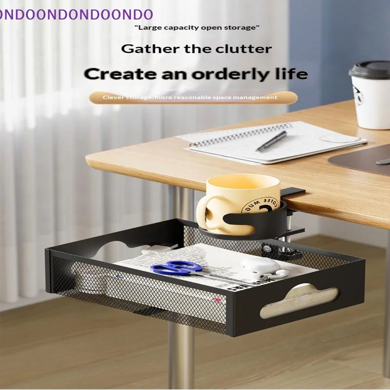 Metal Desk Clamp Organizer wit - Home Office Desk With Drawers recension och pris
