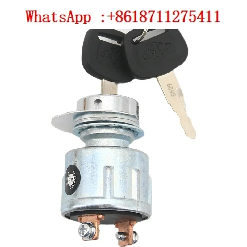 Hangzhou fork JK404C-1-G00 key switch electric handling Hangzhou forklift accessories start ignition electric door switch