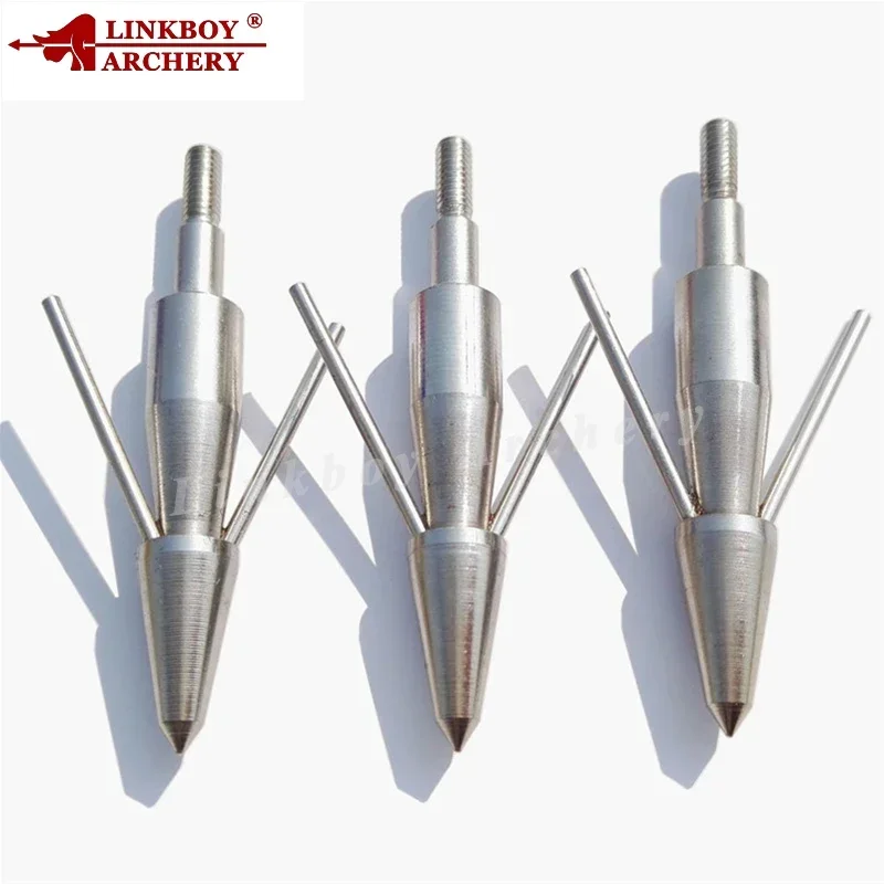 6/12pcs/lot Linkboy Archery LBB026  Bow Fishing Arrow Broadhead Arrowhead Factory Quality Wholesale Price