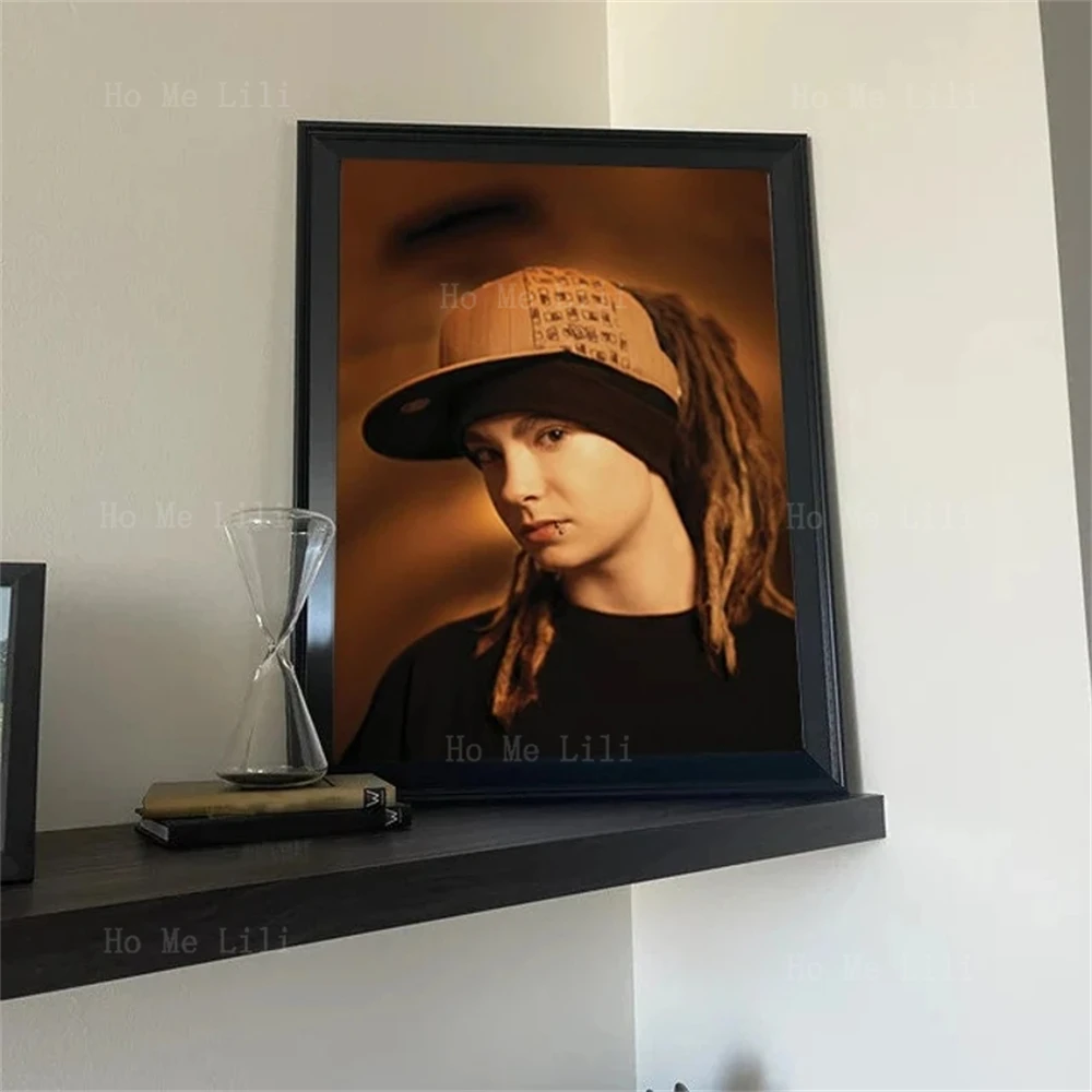 Canvas Wall Art For Livingroom Decor Tom Kaulitz Tokio Hotel Poster No Framed