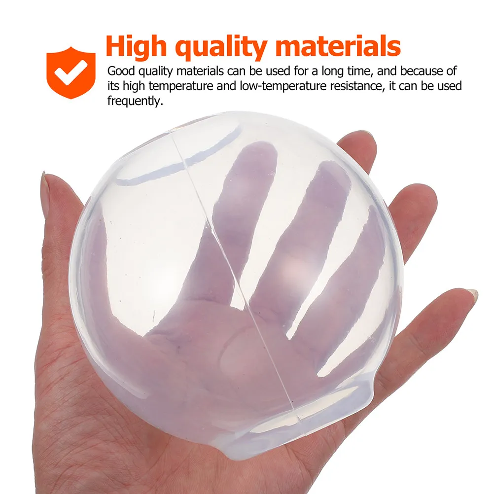 

Deep Cavity Silicone Ball Mold for Resin Jewelry DIY Sphere Shape Mold Ultra Clear Reusable Round Ball Shaped Craft Accessory