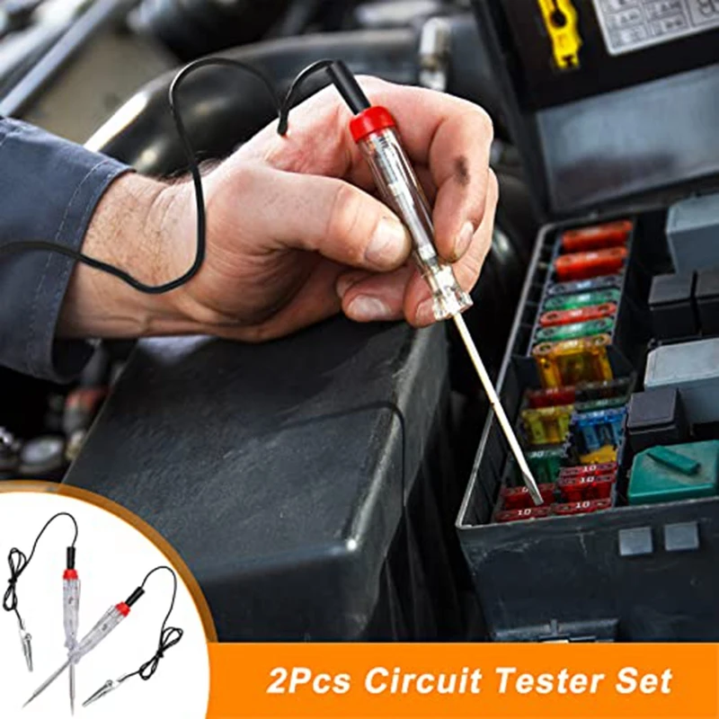 306 PCS Car Fuses Assortment Kit With 2 Car Fuse Tester And 2 Fuse Puller Blade-Type Automotive Fuses Replacement Fuses