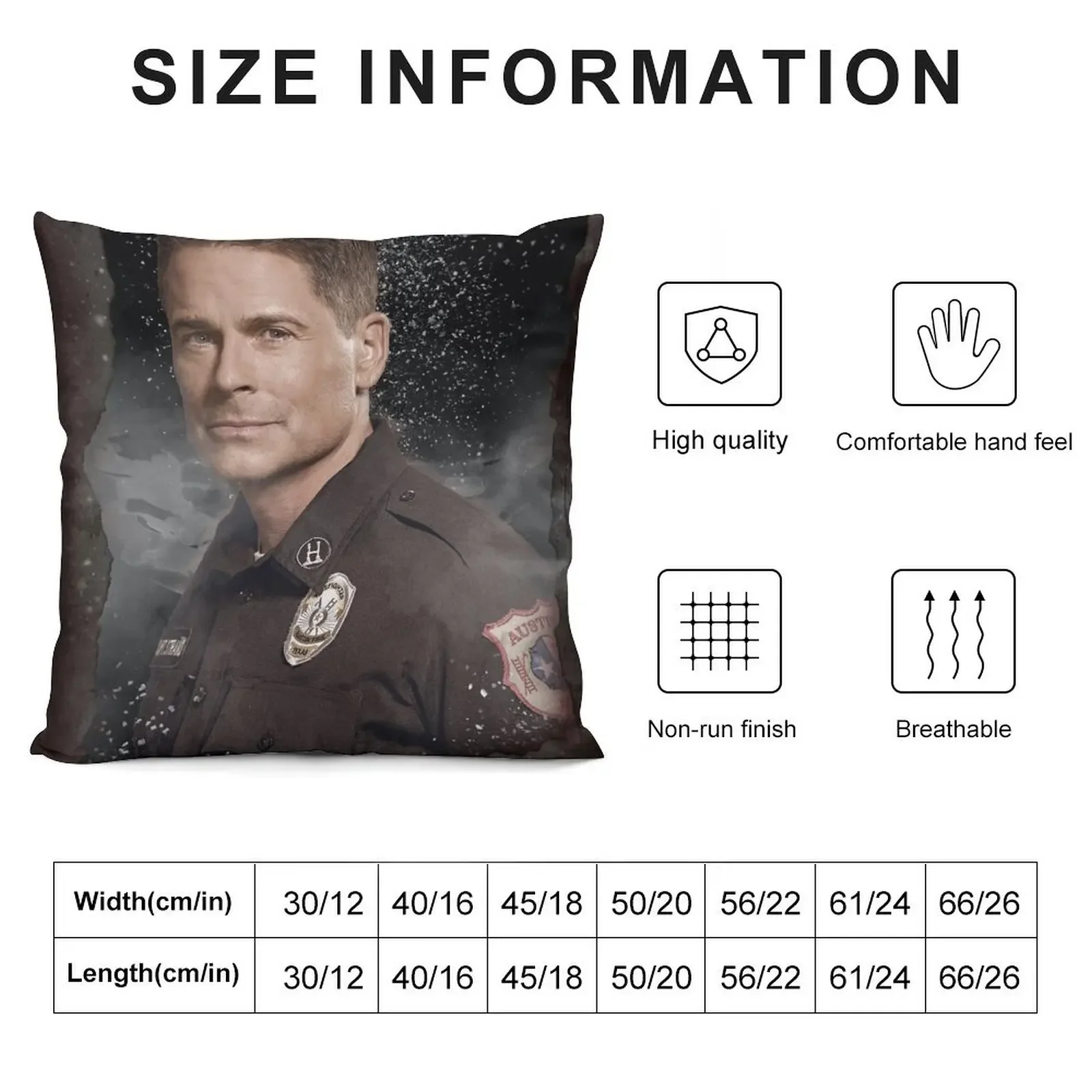 9-1-1: Lone Star - Captain Owen Strand - Burned Throw Pillow Luxury Pillow Cover Elastic Cover For Sofa pillow