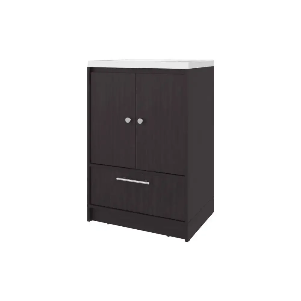 

2- Door Freestanding Bathroom Vanity with Sink and Bottom Drawer bathroom vanity cabinet with sink