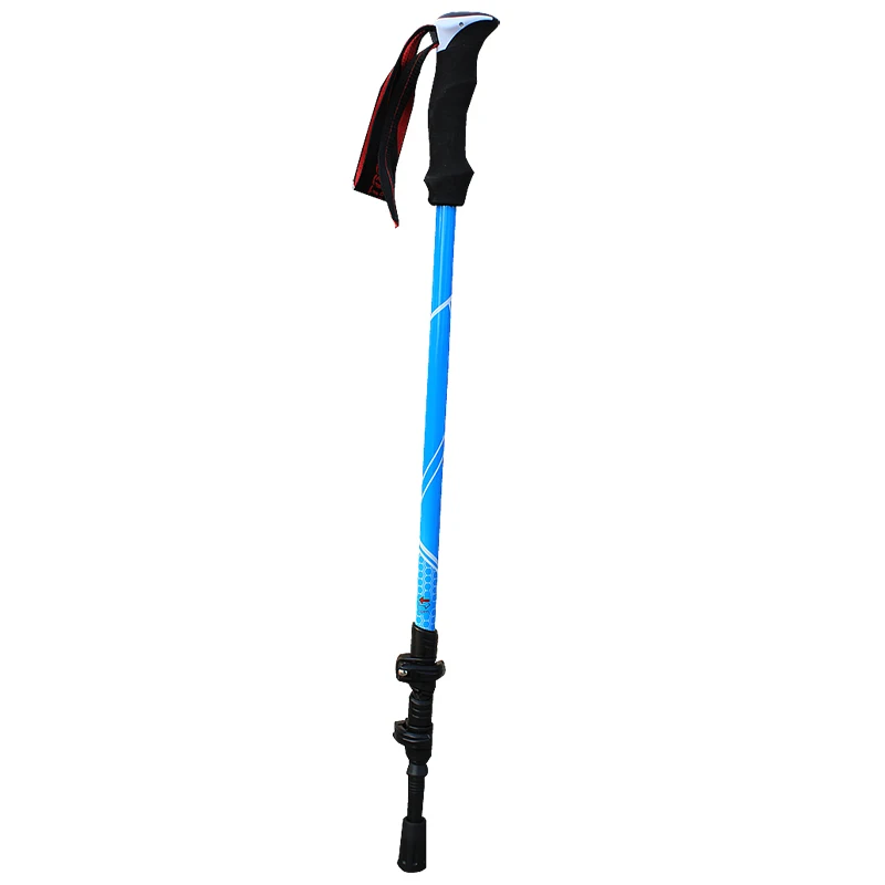 

Carbon Telescopic Walking Stick EVA Handle and Rubber Tip for Women Men Children's Hiking and Trekking