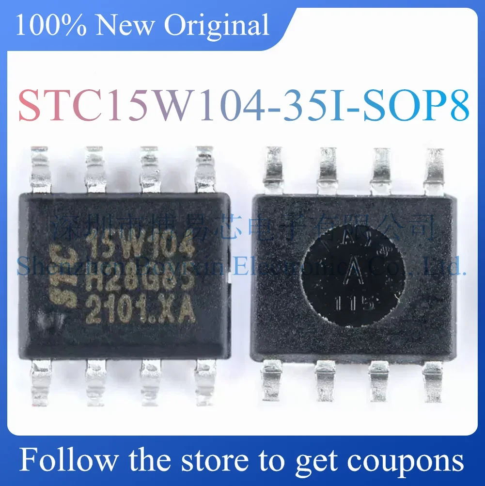 NEW STC15W104-35I-SOP8 Original Product SOP-8