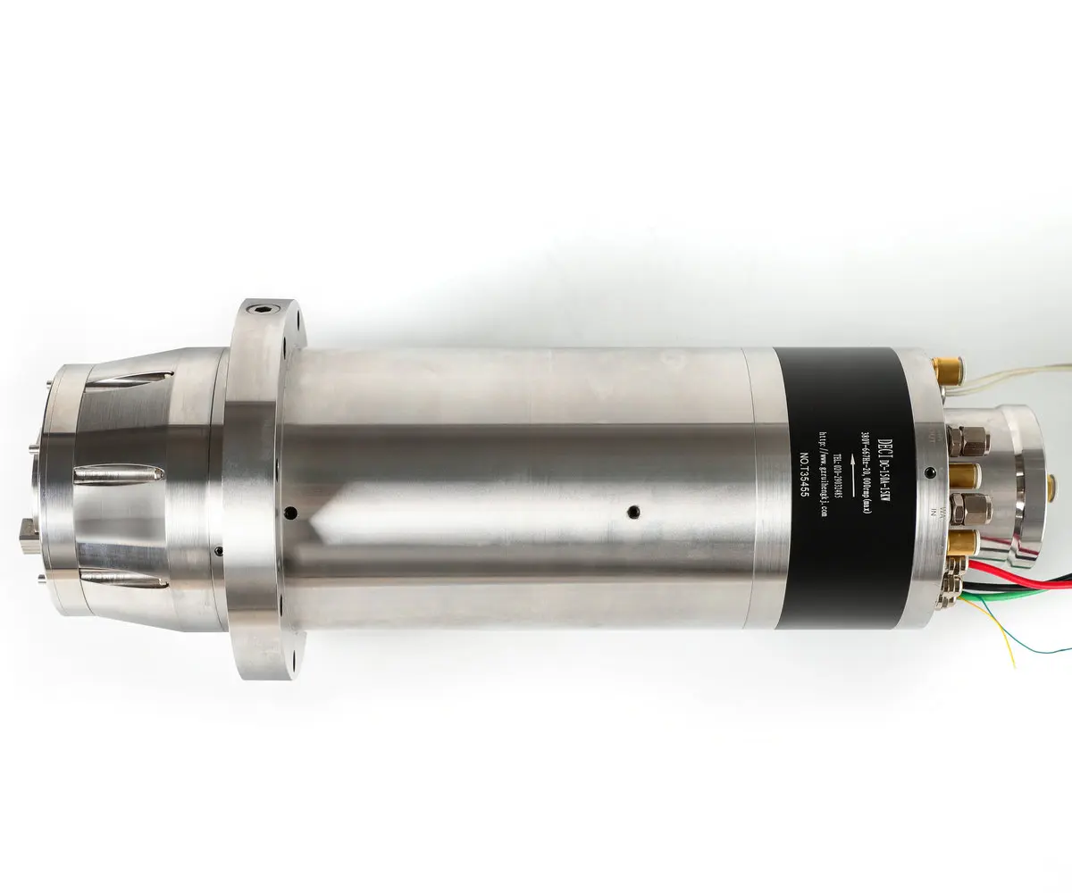 DECI HSK63A المغزل المحرك ATC 20000 دورة في الدقيقة 15KW 20KW المغزل الكهربائي معدن الألومنيوم حجر CNC طحن الحفر آلة الحفر #2