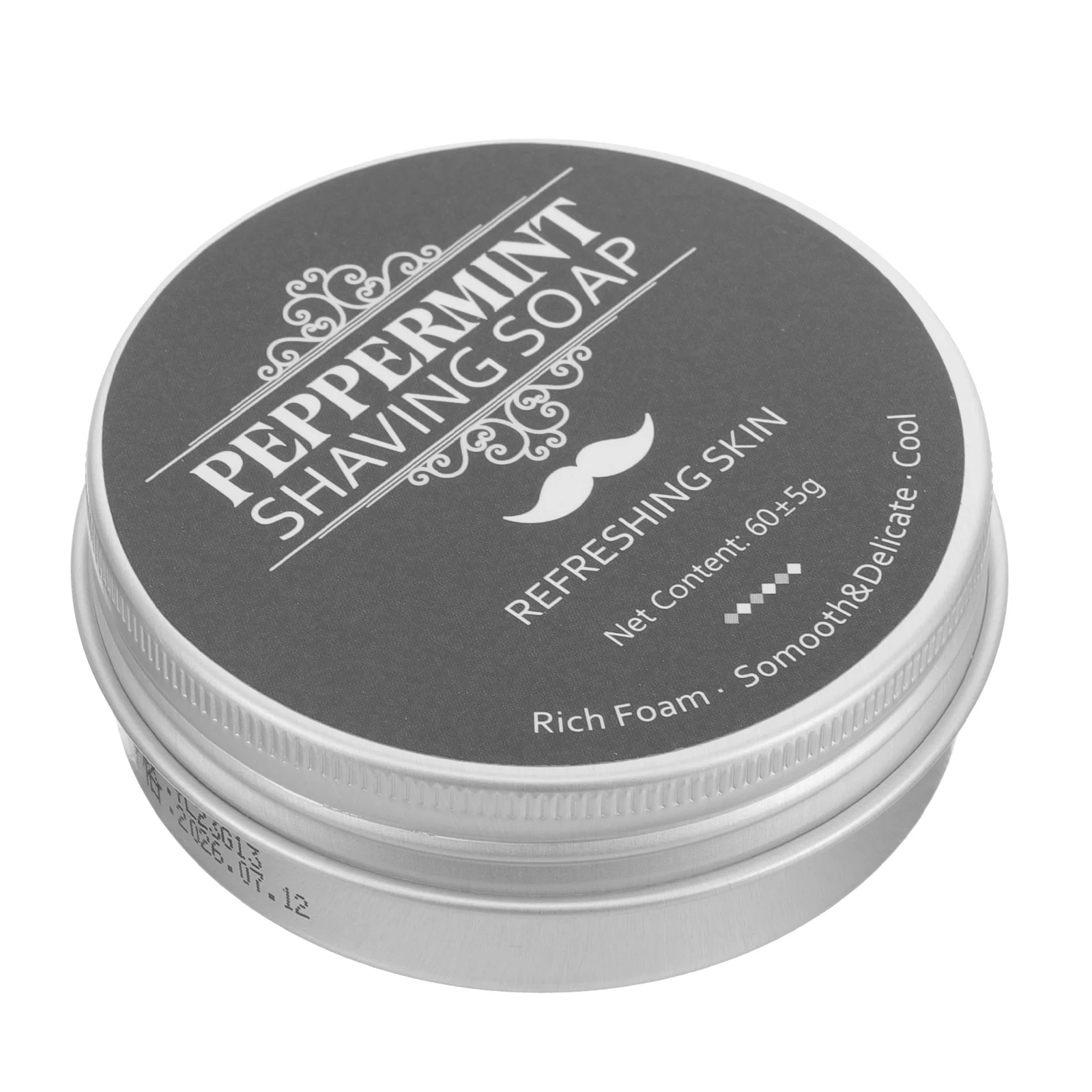 Peppermint Shaving Soap Men Shave Soap Beard Shaving Soap Portable Shaving Soap peppermint shaving soap