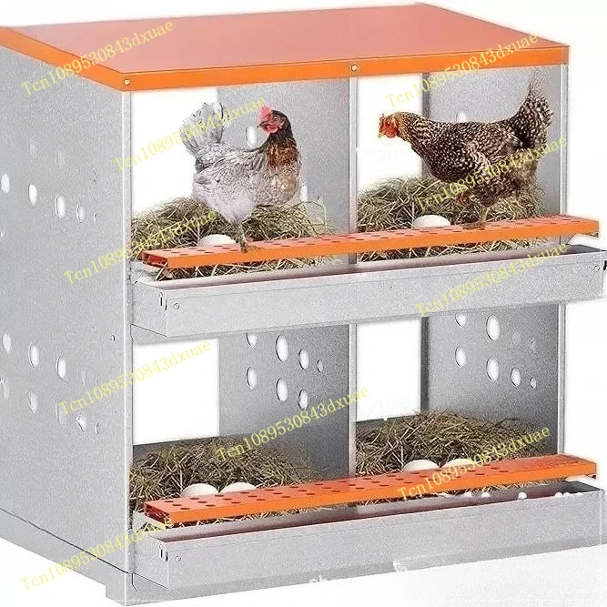 Egg laying box Metal egg laying box Durable and easy to clean Chicken, duck and goose house chicken nest