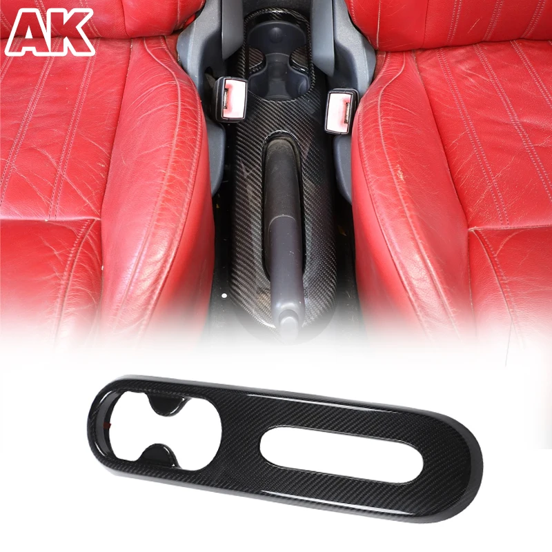 

Для Fiat 500 Abarth 595 695 2007-2015 настоящая центральная консоль автомобиля из углеродного волокна, ручной тормоз, панель ручного тормоза, аксессуары для салона автомобиля