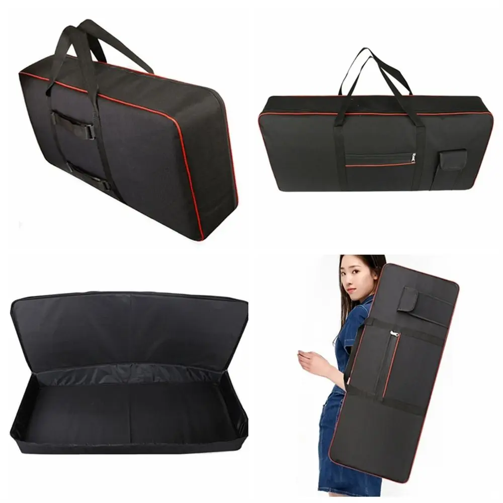 61/76/88 Key Keyboard Bag Anti Shock 600D Oxford Instrument Keyboard Case Waterproof Thicken Piano Storage Bag Electronic Piano