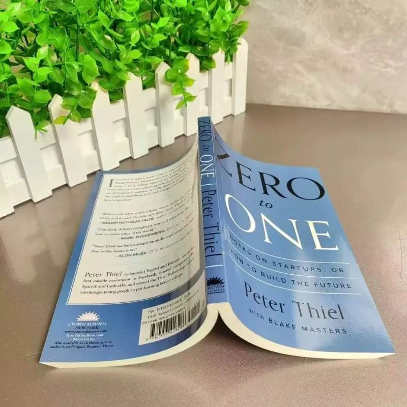 Zero To One By Peter Thiel with Blake Masters Notes on Startups How To Build The Future Encourage Books Livros